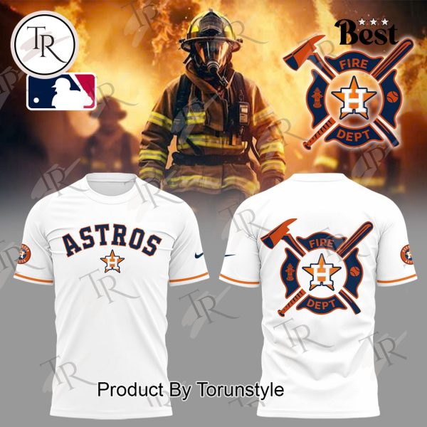 Houston Astros 2025 Firefighter Appreciation Night Limited Edition Hoodie