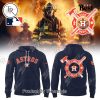 Houston Astros 2025 Firefighter Appreciation Night Limited Edition Hoodie – Orange