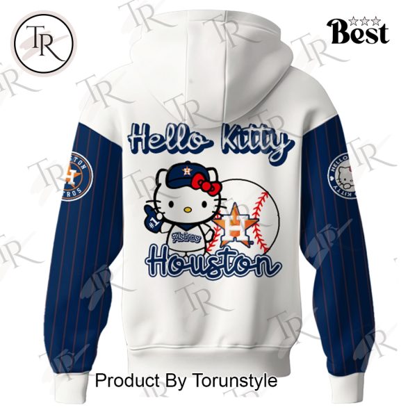 Houston Astros 2025 Hello Kitty Night Hoodie