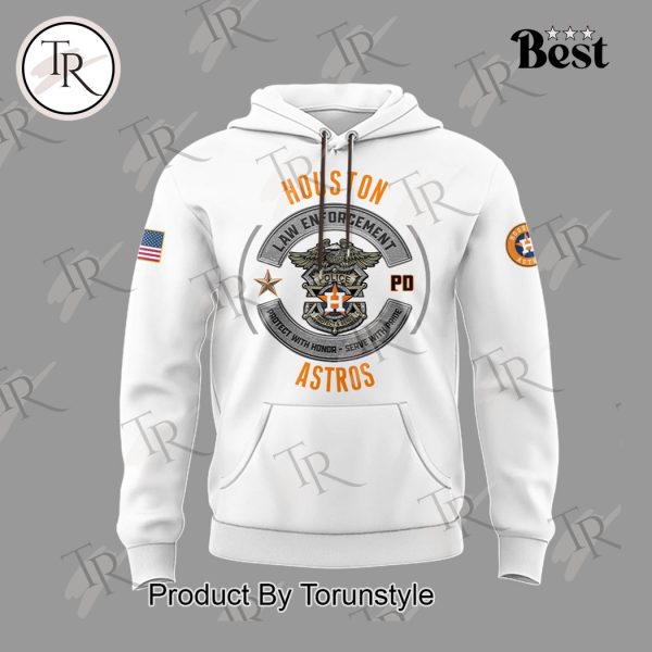 Houston Astros 2025 National Law Enforcement Appreciation Day Limited Edition Hoodie