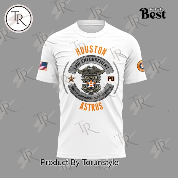 Houston Astros 2025 National Law Enforcement Appreciation Day Limited Edition Hoodie