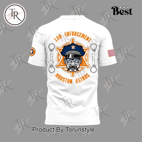 Houston Astros 2025 National Law Enforcement Appreciation Day Limited Edition Hoodie