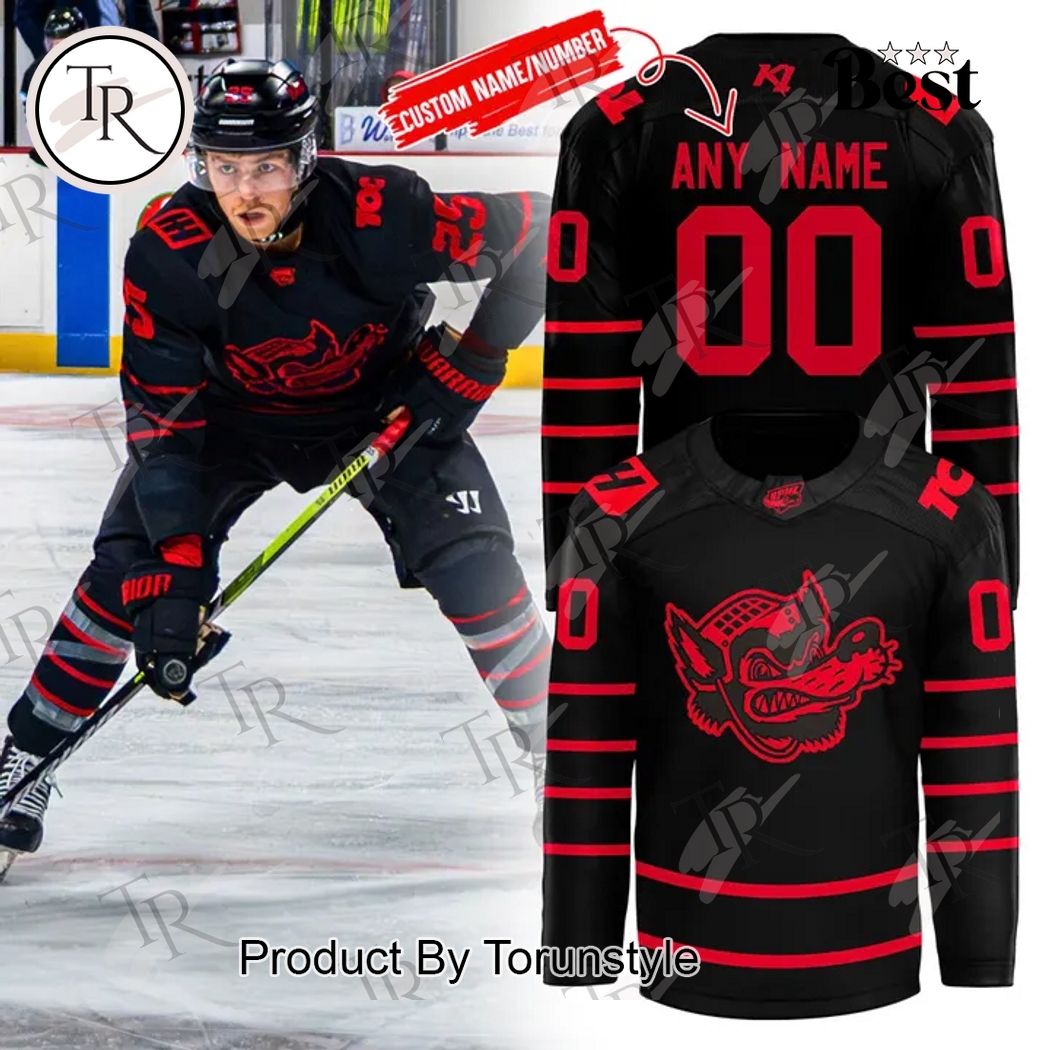 Huntsville Havoc Retro Future 2025 Custom Name Limited Edition Hockey Jersey Huntsville Havoc Retro Future 2025 Custom Name Limited Edition Hockey Jersey