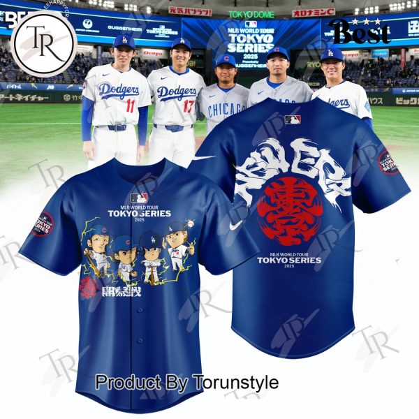MLB World Tour Tokyo Series 2025 Limited Edition Baseball Jersey – Blue