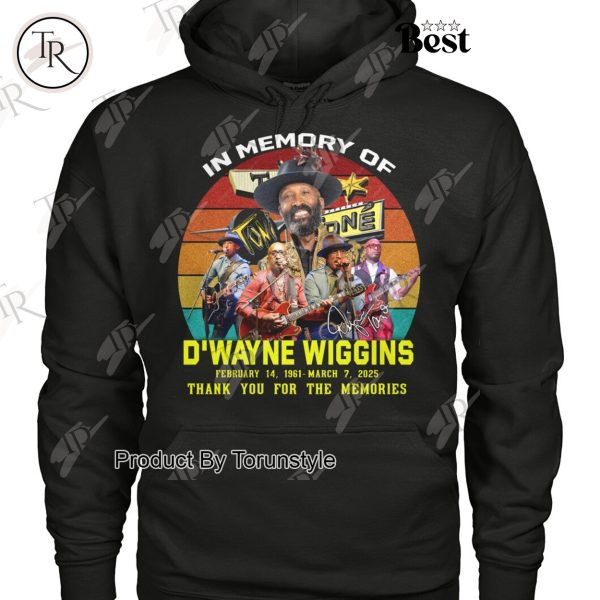 In Memory Of D’Wayne Wiggins 2025 Thank You For The Memories Limited Edition T-Shirt