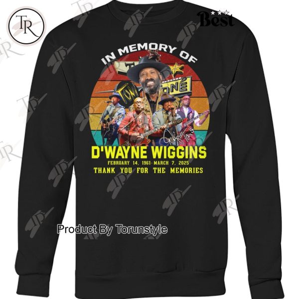 In Memory Of D’Wayne Wiggins 2025 Thank You For The Memories Limited Edition T-Shirt