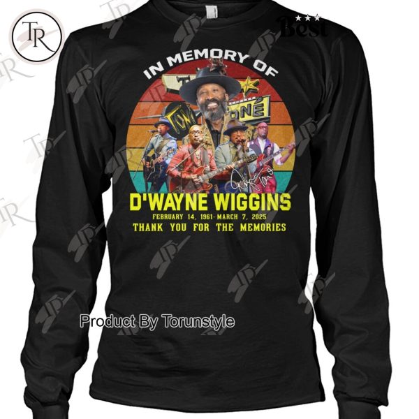 In Memory Of D’Wayne Wiggins 2025 Thank You For The Memories Limited Edition T-Shirt