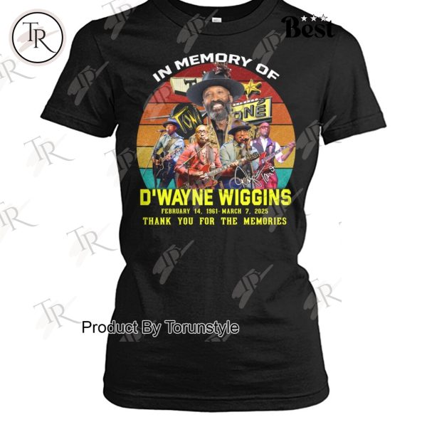 In Memory Of D’Wayne Wiggins 2025 Thank You For The Memories Limited Edition T-Shirt