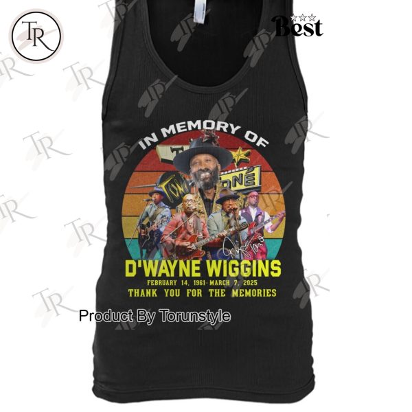 In Memory Of D’Wayne Wiggins 2025 Thank You For The Memories Limited Edition T-Shirt