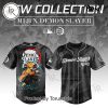 New Collection Tanjiro Kamado Demon Slayer x MLB 2025 Limited Edition Baseball Jersey