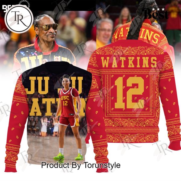 JuJu Watkins USC Trojans Women’s Basketball x Snoop Dogg 2025 Special Edition Hoodie
