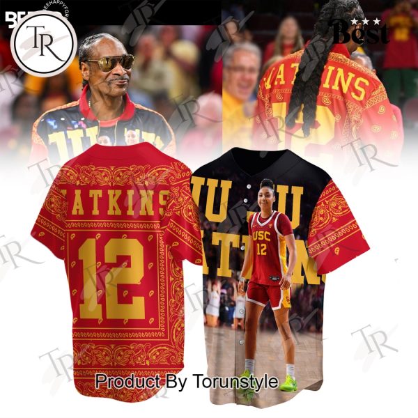 JuJu Watkins USC Trojans Women’s Basketball x Snoop Dogg 2025 Special Edition Hoodie