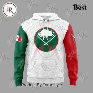 2025 Buffalo Sabres Mexican Heritage Night Custom Name Limited Edition Hoodie