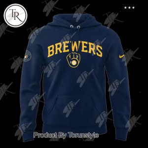 Milwaukee Brewers 2025 Firefighter Appreciation Night Limited Edition Hoodie – Blue