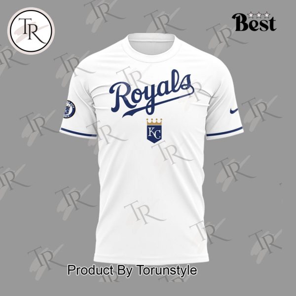 Kansas City Royals 2025 Firefighter Appreciation Night Limited Edition Hoodie – White