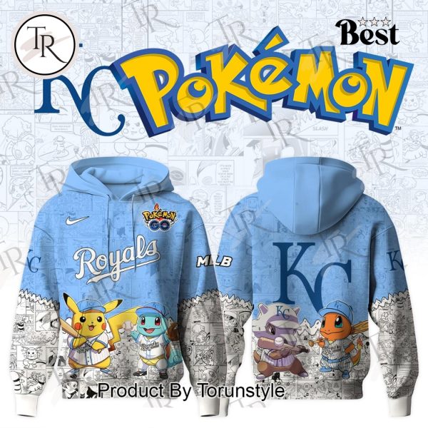 Kansas City Royals 2025 Pokemon Go New Limited Edition Hoodie