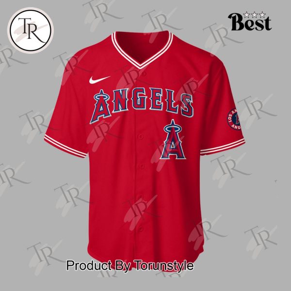 Los Angeles Angels 2025 Firefighter Appreciation Night Limited Edition Baseball Jersey