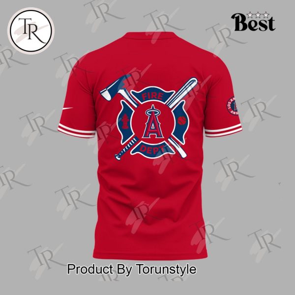 Los Angeles Angels 2025 Firefighter Appreciation Night Limited Edition Hoodie