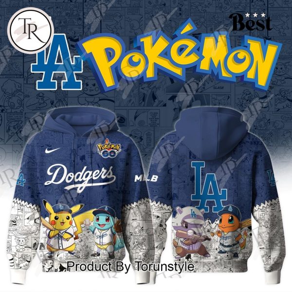 Los Angeles Dodgers 2025 Pokemon Go New Limited Edition Hoodie