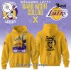 Los Angeles Lakers x One Piece 2025 Welcome Luffy Game Night Collab Hoodie