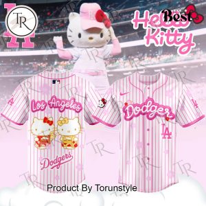 2025 Los Angeles Dodgers Hello Kitty Night Happy G_ls Day Special Edition Baseball Jersey