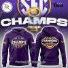 LSU Tigers SEC Women’s Gymnastics Champions 2025 Limited Edition Hoodie – White