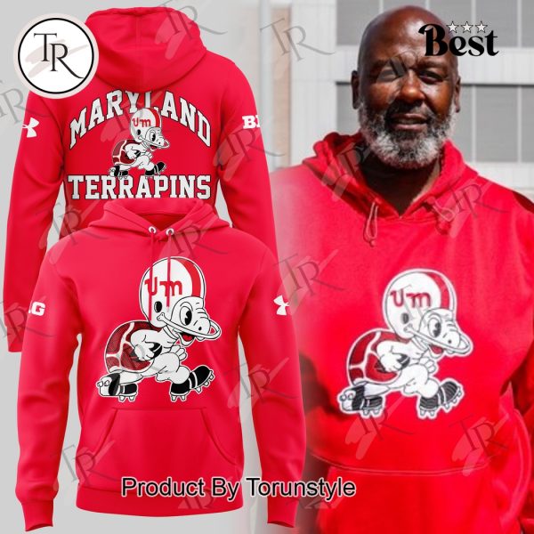 Maryland Terrapins x Coach Mike Locksley 2025 Limited Edition Hoodie