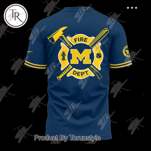 Michigan Wolverines Firefighter Appreciation Night 2025 Limited Edition Hoodie
