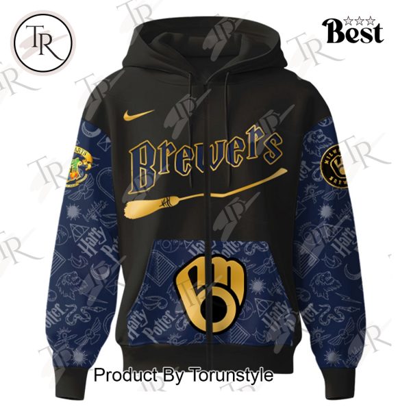 Milwaukee Brewers 2025 Harry Potter Night Limited Edition Hoodie