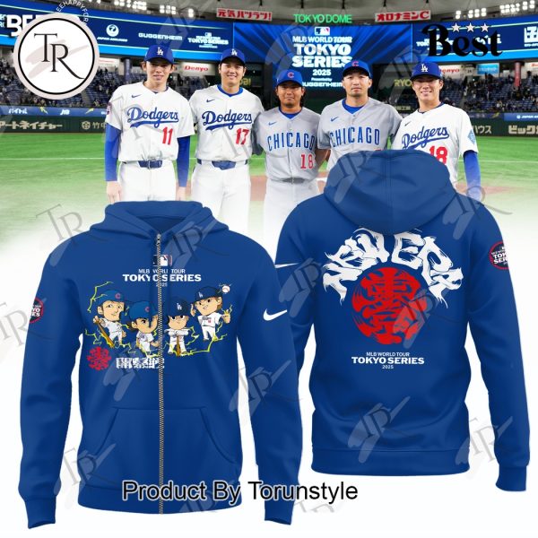 MLB World Tour Tokyo Series 2025 Limited Edition Hoodie – Blue