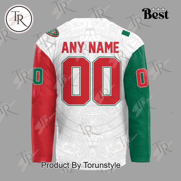 2025 Anaheim Ducks Mexican Heritage Night Custom Name Limited Edition Hockey Jersey