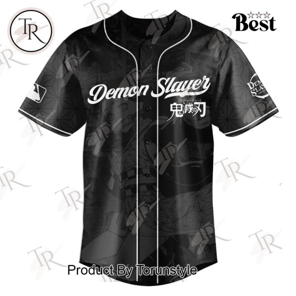 New Collection Nezuko Kamado Demon Slayer x MLB 2025 Limited Edition Baseball Jersey