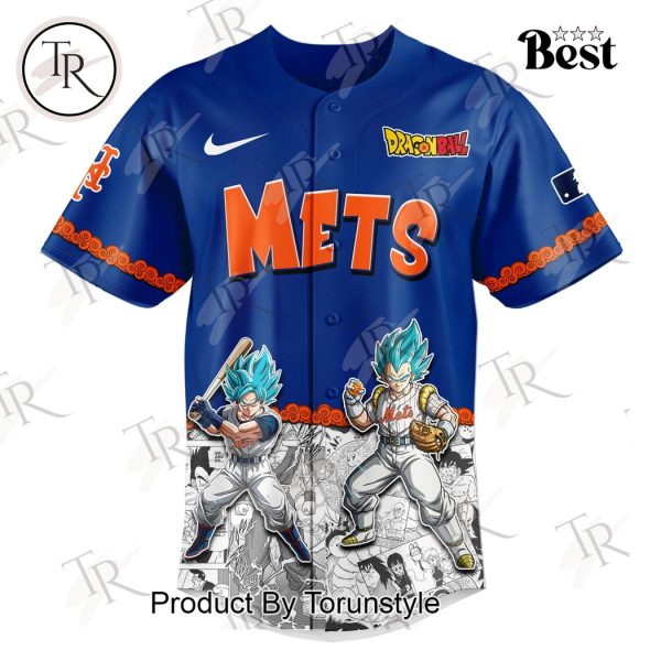 New York Mets Dragonball 2025 Special Edition Baseball Jersey