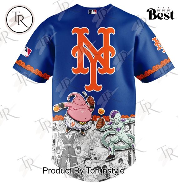 New York Mets Dragonball 2025 Special Edition Baseball Jersey