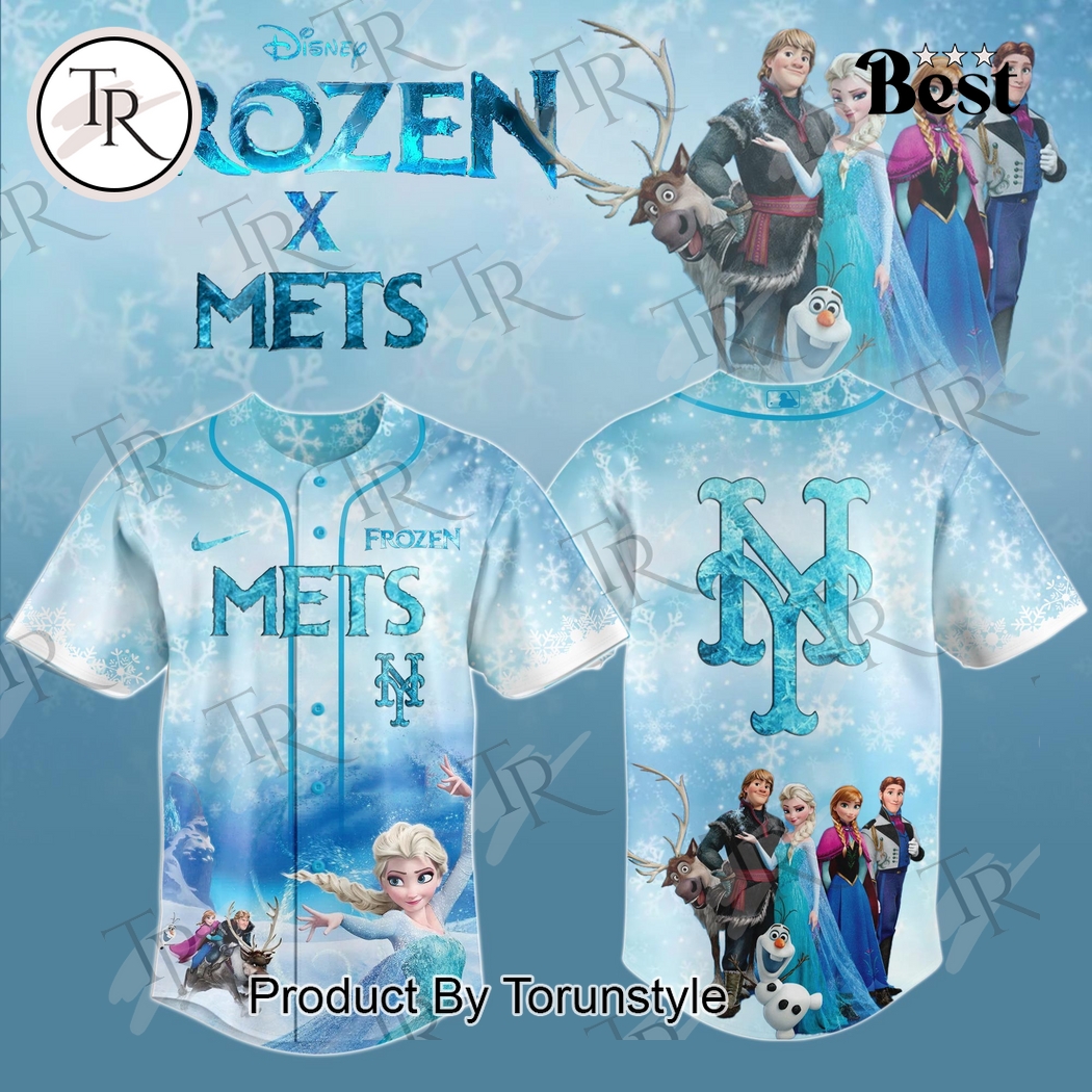New York Mets Frozen 2025 Special Edition Baseball Jersey New York Mets Frozen 2025 Special Edition Baseball Jersey