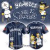 New York Yankees The Simpsons Heritage 2025 Limited Edition Baseball Jersey – Yellow