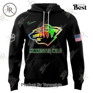 Minnesota Wild Autism Awareness Accept Understand Love Limited Edition Hoodie