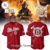 Oklahoma Sooners Firefighter Appreciation Night 2025 Limited Edition Baseball Jersey – Grey