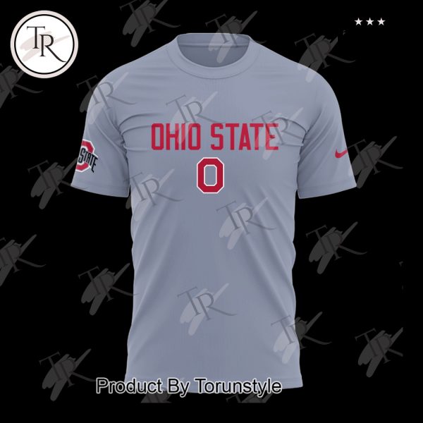 Ohio State Buckeyes Firefighter Appreciation Night 2025 Limited Edition Hoodie – Grey