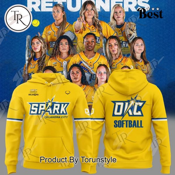 Oklahoma City Spark Softball 2025 Special Edition Hoodie