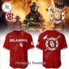 Oklahoma Sooners Firefighter Appreciation Night 2025 Limited Edition Baseball Jersey – Grey