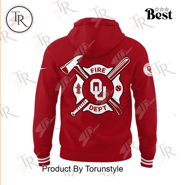 Oklahoma Sooners Firefighter Appreciation Night 2025 Limited Edition Hoodie – Red