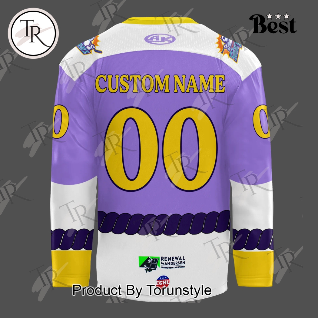 Orlando Solar Bears 2025 New City Edition Custom Name Hockey Jersey