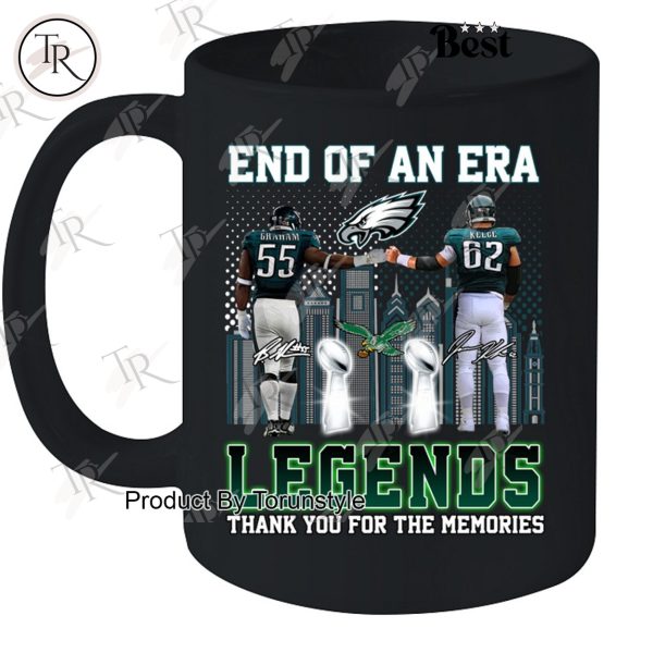Philadelphia Eagles End Of An Era Legends Thank You For The Memories Limited Edition T-Shirt