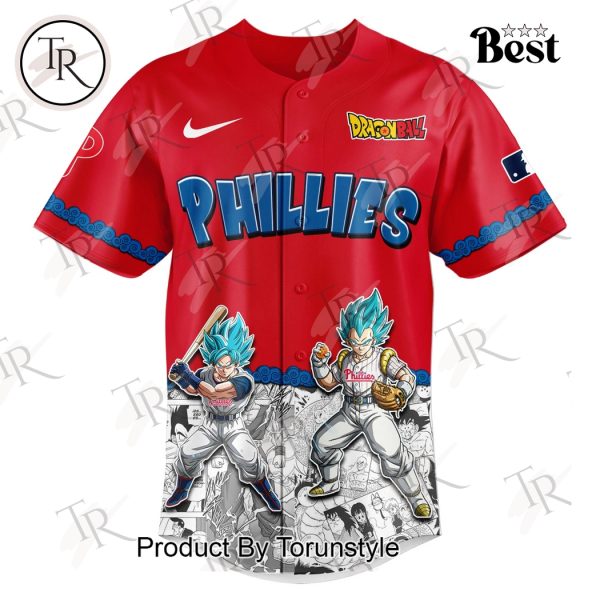 Philadelphia Phillies Dragonball 2025 Special Edition Baseball Jersey
