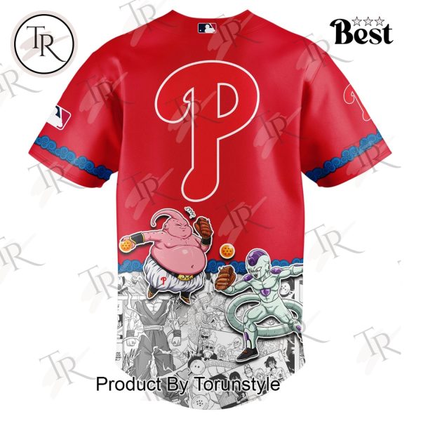 Philadelphia Phillies Dragonball 2025 Special Edition Baseball Jersey