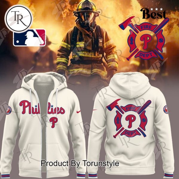 Philadelphia Phillies Firefighter Appreciation Night 2025 Limited Edition Hoodie