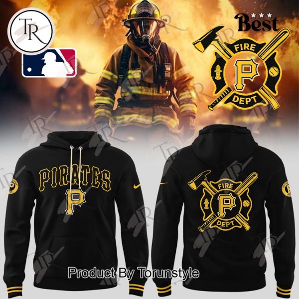 Pittsburgh Pirates 2025 Firefighter Appreciation Night Limited Edition Hoodie
