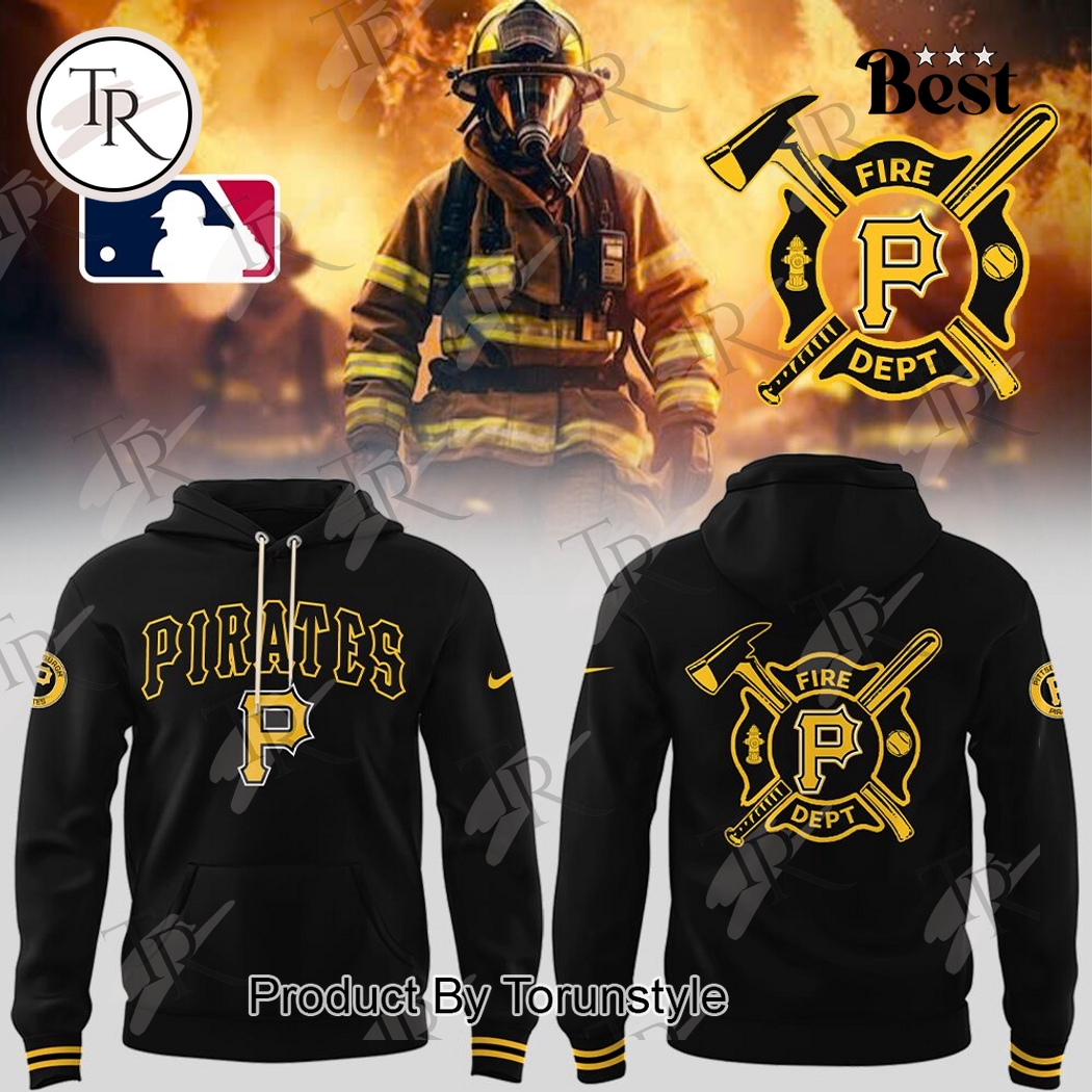 Pittsburgh Pirates 2025 Firefighter Appreciation Night Limited Edition Hoodie Pittsburgh Pirates 2025 Firefighter Appreciation Night Limited Edition Hoodie