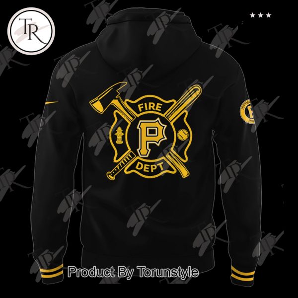 Pittsburgh Pirates 2025 Firefighter Appreciation Night Limited Edition Hoodie